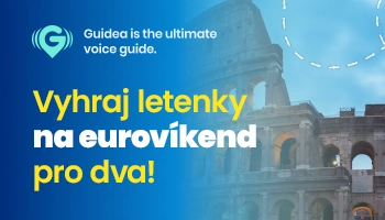 Vyhraj s Guidea letenky na eurovíkend pro dvě osoby!